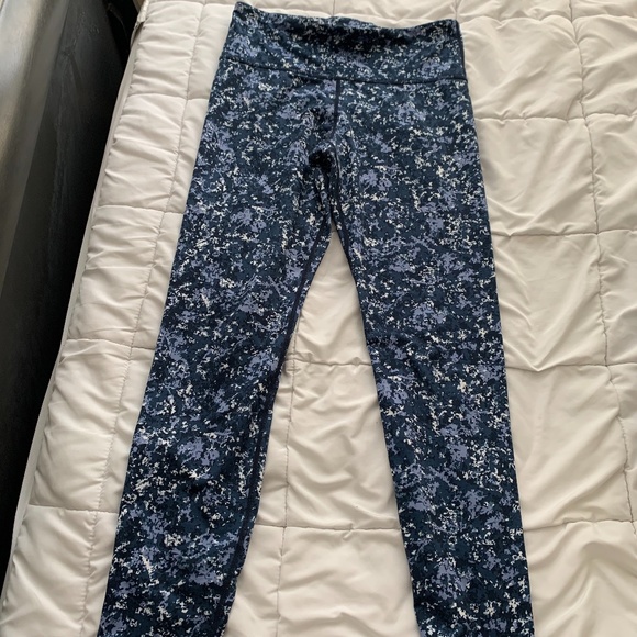JoyLab Blue Patterned Leggings - Picture 4 of 4